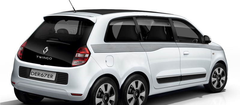 Renault Twingo T3 Stretch-Limo Pickup
